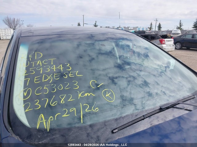 12593443 :رقم المزاد ، 2FMPK4J9XHBC53023 vin ، 2017 Ford Edge Sel مزاد بيع