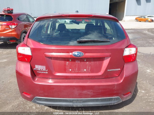 12593458 :رقم المزاد ، JF1GPAH62CH204562 vin ، 2012 Subaru Impreza مزاد بيع