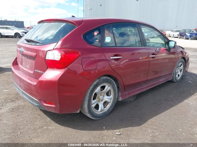 12593458 :رقم المزاد ، JF1GPAH62CH204562 vin ، 2012 Subaru Impreza مزاد بيع