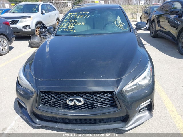 2019 Infiniti Q50 3.0t I-line Red Sport/3.0t Red Sport 400 მანქანა იყიდება აუქციონზე, vin: JN1FV7AR6KM800026, აუქციონის ნომერი: 12593471