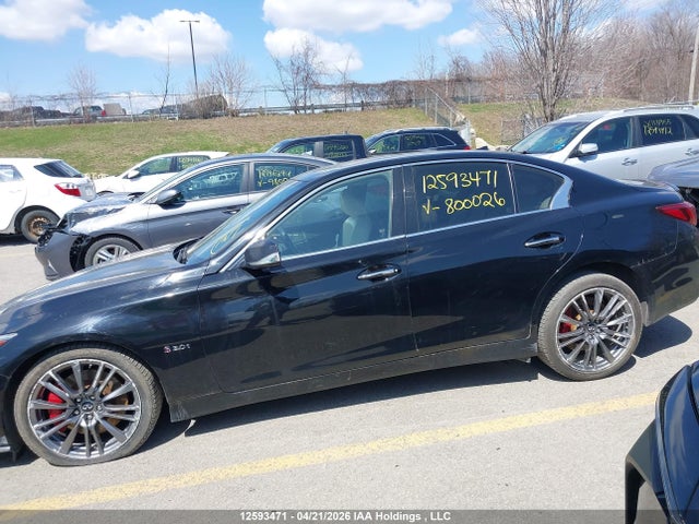 2019 Infiniti Q50 3.0t I-line Red Sport/3.0t Red Sport 400 მანქანა იყიდება აუქციონზე, vin: JN1FV7AR6KM800026, აუქციონის ნომერი: 12593471