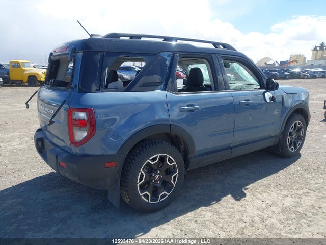 12593476 :رقم المزاد ، 3FMCR9CN4SRE16954 vin ، 2025 Ford Bronco Sport Outer Banks مزاد بيع