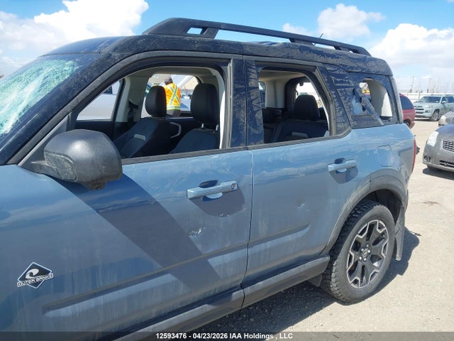 12593476 :رقم المزاد ، 3FMCR9CN4SRE16954 vin ، 2025 Ford Bronco Sport Outer Banks مزاد بيع