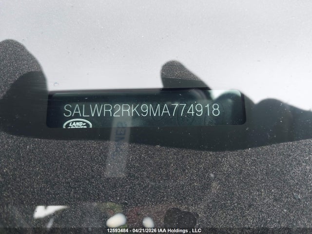 SALWR2RK9MA774918 Land Rover Range Rover Sport Hse Silver Edition