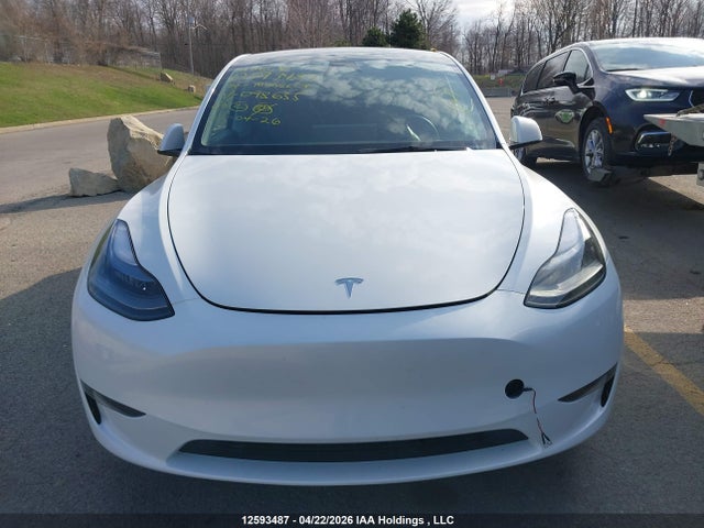 12593487 :رقم المزاد ، 7SAYGDED5RF098655 vin ، 2024 Tesla Model Y Long Range/rwd مزاد بيع