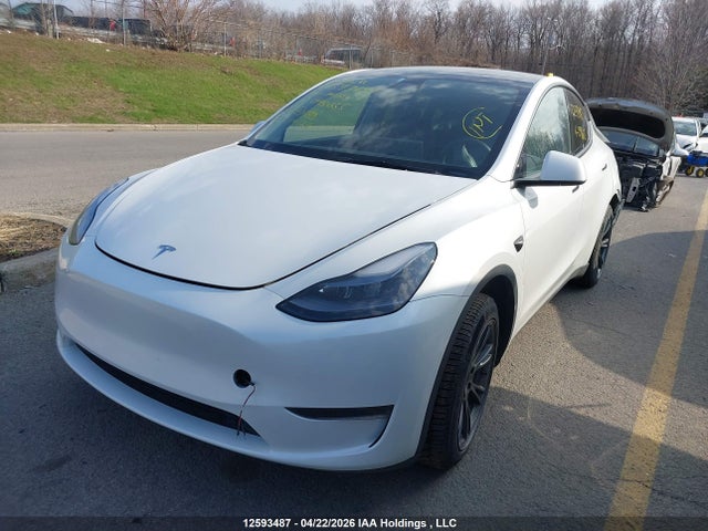 12593487 :رقم المزاد ، 7SAYGDED5RF098655 vin ، 2024 Tesla Model Y Long Range/rwd مزاد بيع