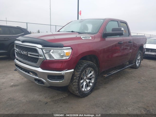 12593491 :رقم المزاد ، 1C6SRFCTXKN579874 vin ، 2019 Ram 1500 Tradesman مزاد بيع