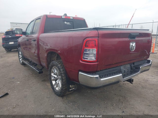 12593491 :رقم المزاد ، 1C6SRFCTXKN579874 vin ، 2019 Ram 1500 Tradesman مزاد بيع