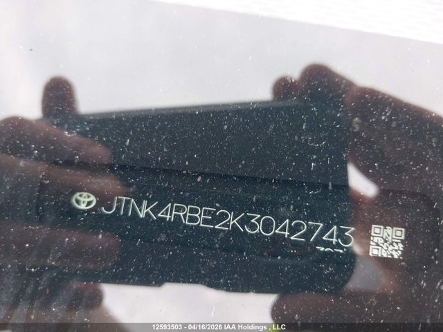 JTNK4RBE2K3042743 Toyota Corolla