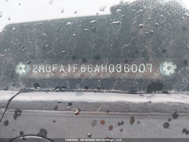 Aukcja sprzedaży 2010 Honda Civic, vin: 2HGFA1F66AH036007, numer aukcji: 12593520