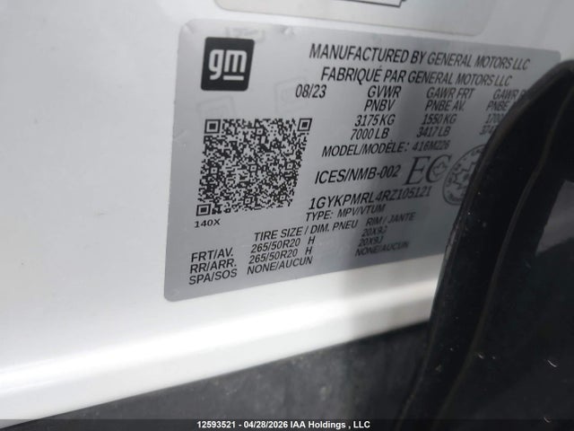 Cadillac Lyriq Tech 2024 1GYKPMRL4RZ105121 Image 9