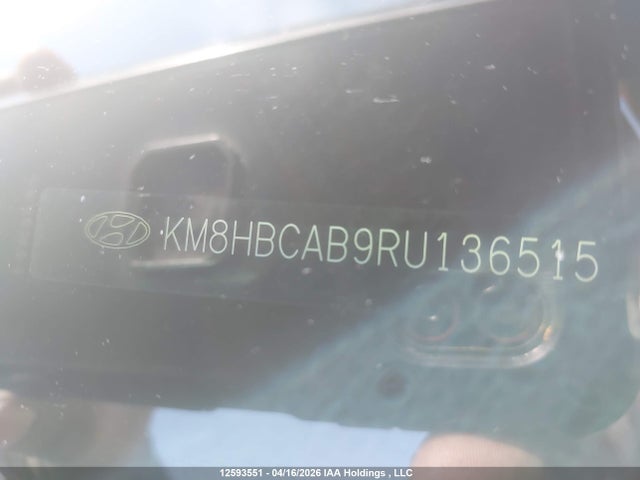 Продажа на аукционе авто 2024 Hyundai Kona Sel, vin: KM8HBCAB9RU136515, номер лота: 12593551