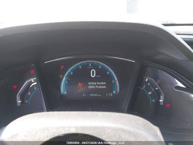 12593554 :رقم المزاد ، 2HGFC2F55GH001698 vin ، 2016 Honda Civic Sedan مزاد بيع