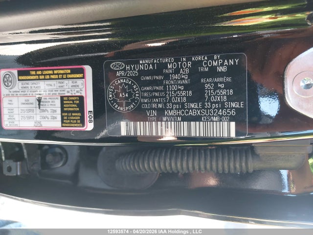 Продаж на аукціоні авто 2025 Hyundai Kona Sel, vin: KM8HCCABXSU324656, номер лоту: 12593574
