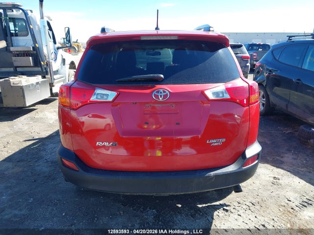 2013 Toyota Rav4 Limited მანქანა იყიდება აუქციონზე, vin: 2T3DFREV3DW021208, აუქციონის ნომერი: 12593593