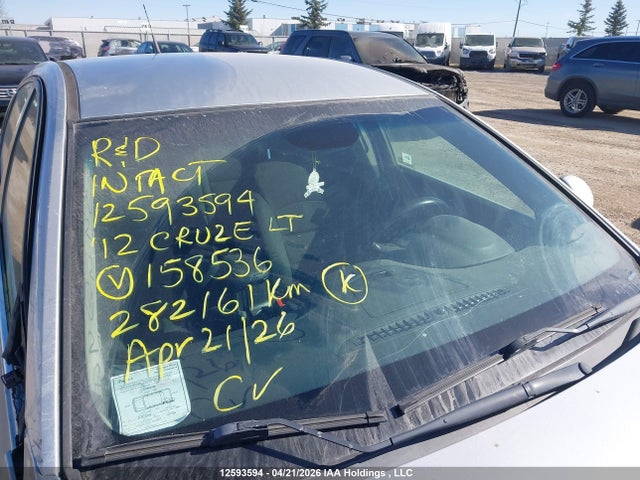 Продажа на аукционе авто 2012 Chevrolet Cruze Lt Turbo, vin: 1G1PG5SC2C7158536, номер лота: 12593594