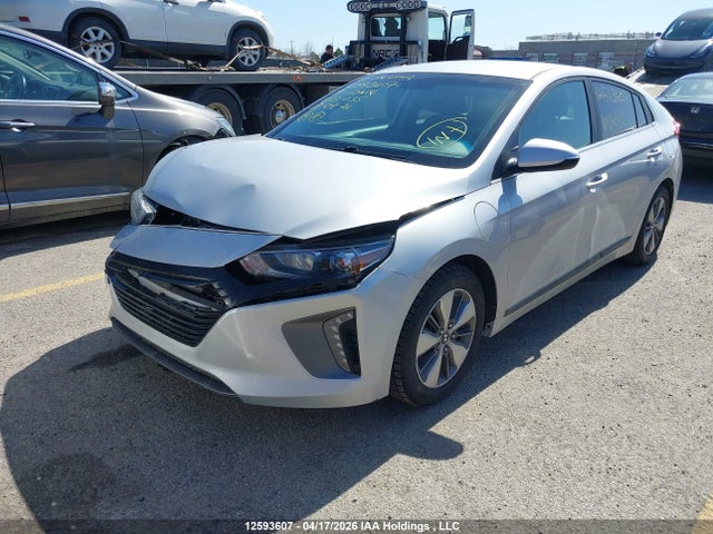 12593607 :رقم المزاد ، KMHC65LD5KU131035 vin ، 2019 Hyundai Ioniq Plug-in Hybrid Preferred مزاد بيع