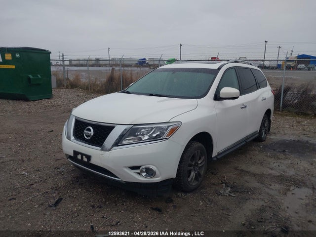 12593621 :رقم المزاد ، 5N1AR2MM7EC667801 vin ، 2014 Nissan Pathfinder مزاد بيع