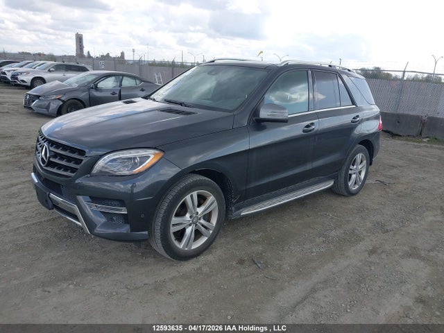 Aukcja sprzedaży 2015 Mercedes-benz Ml 350 Bluetec, vin: 4JGDA2EB8FA577944, numer aukcji: 12593635