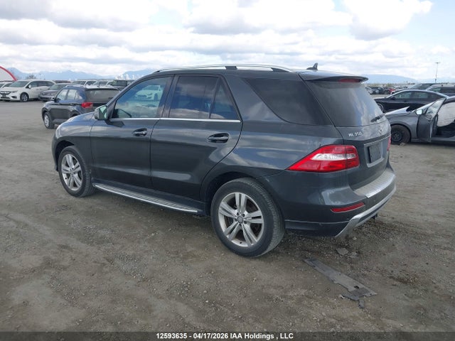 Aukcja sprzedaży 2015 Mercedes-benz Ml 350 Bluetec, vin: 4JGDA2EB8FA577944, numer aukcji: 12593635