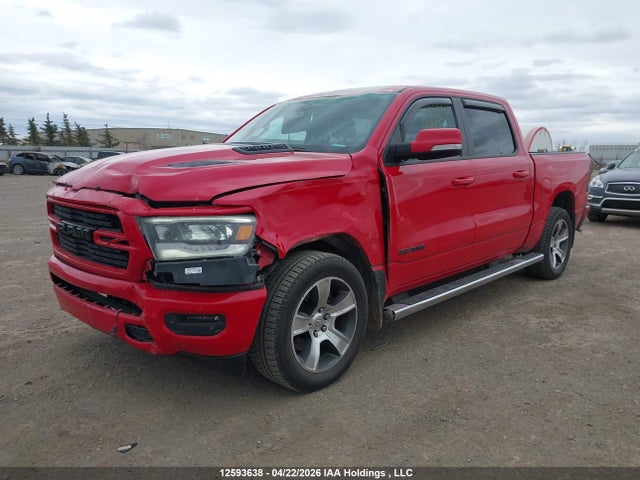 2020 Ram 1500 Rebel მანქანა იყიდება აუქციონზე, vin: 1C6SRFLT6LN106345, აუქციონის ნომერი: 12593638
