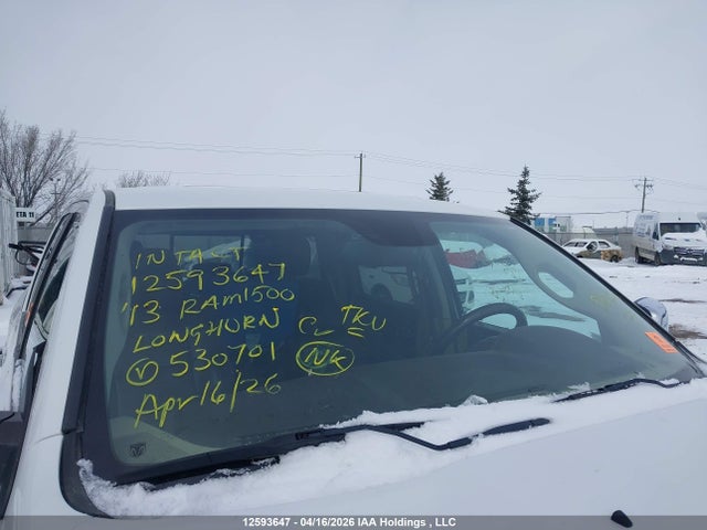 12593647 :رقم المزاد ، 1C6RR7PT5DS530701 vin ، 2013 Ram 1500 Longhorn مزاد بيع