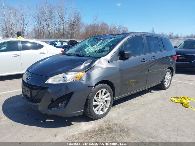 2013 Mazda 5 Mazda მანქანა იყიდება აუქციონზე, vin: JM1CW2CL4D0155640, აუქციონის ნომერი: 12593658
