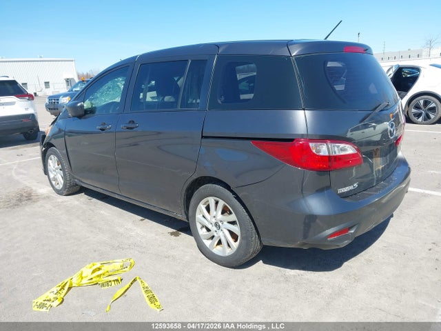 2013 Mazda 5 Mazda მანქანა იყიდება აუქციონზე, vin: JM1CW2CL4D0155640, აუქციონის ნომერი: 12593658