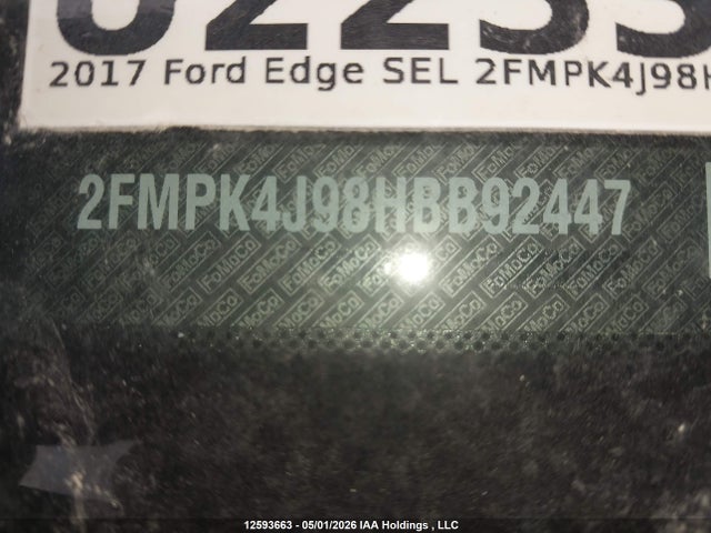 2FMPK4J98HBB92447 Ford EDGE SEL
