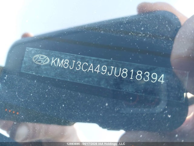 Продаж на аукціоні авто 2018 Hyundai Tucson Luxury 2.0l, vin: KM8J3CA49JU818394, номер лоту: 12593695