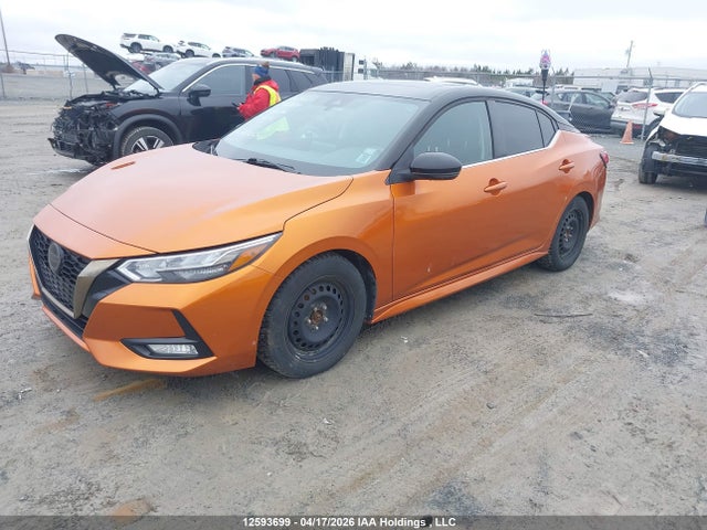 Продажа на аукционе авто 2020 Nissan Sentra Sr, vin: 3N1AB8DV4LY276312, номер лота: 12593699