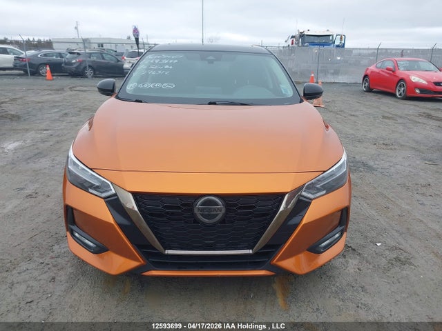 Продажа на аукционе авто 2020 Nissan Sentra Sr, vin: 3N1AB8DV4LY276312, номер лота: 12593699