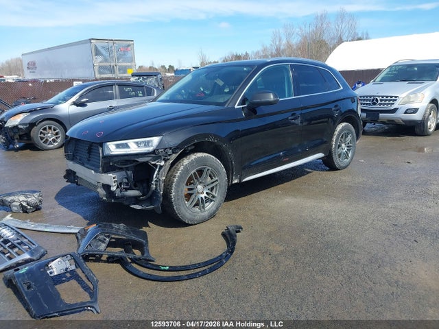 12593706 :رقم المزاد ، WA1BNAFY4J2164168 vin ، 2018 Audi Q5 2.0t Progressiv مزاد بيع