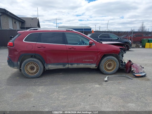 12593708 :رقم المزاد ، 1C4PJMDS0GW112657 vin ، 2016 Jeep Cherokee مزاد بيع