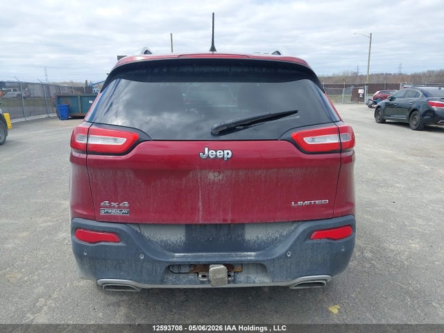 12593708 :رقم المزاد ، 1C4PJMDS0GW112657 vin ، 2016 Jeep Cherokee مزاد بيع