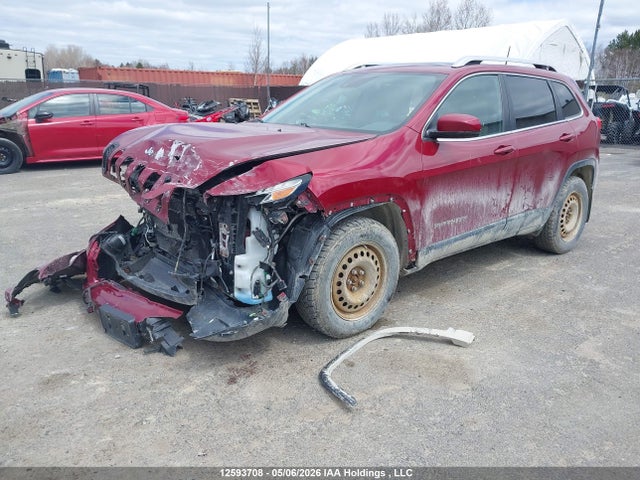 12593708 :رقم المزاد ، 1C4PJMDS0GW112657 vin ، 2016 Jeep Cherokee مزاد بيع