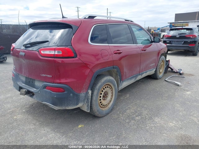 12593708 :رقم المزاد ، 1C4PJMDS0GW112657 vin ، 2016 Jeep Cherokee مزاد بيع