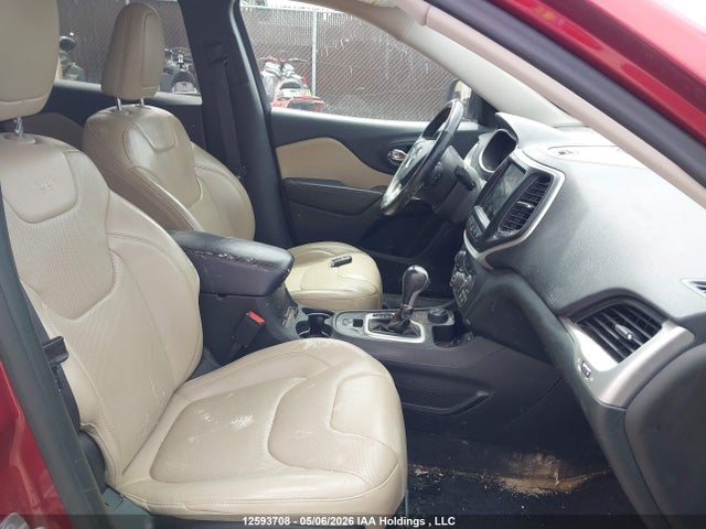 12593708 :رقم المزاد ، 1C4PJMDS0GW112657 vin ، 2016 Jeep Cherokee مزاد بيع