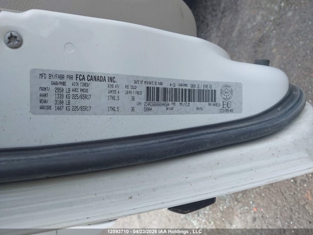 Продажа на аукционе авто 2016 Dodge Grand Caravan, vin: 2C4RDGBG0GR346564, номер лота: 12593710