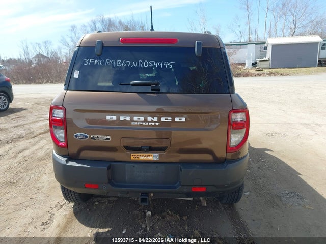3FMCR9B67NRD54495 Ford Bronco Sport Big Bend