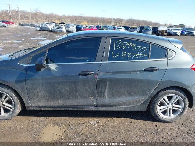 12593717 :رقم المزاد ، 3G1BE6SM6HS537000 vin ، 2017 Chevrolet Cruze مزاد بيع