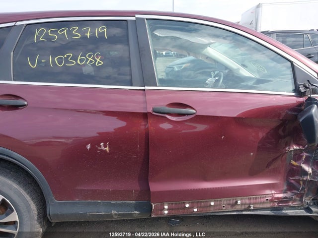 Aukcja sprzedaży 2016 Honda Cr-v Lx, vin: 2HKRM4H39GH103688, numer aukcji: 12593719
