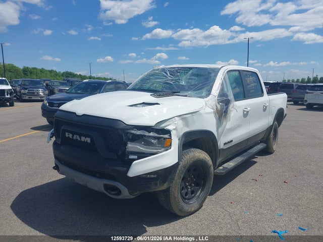 12593729 :رقم المزاد ، 1C6SRFLM3LN202717 vin ، 2020 Ram 1500 Rebel مزاد بيع