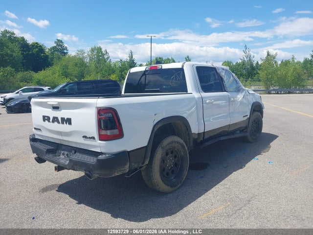 12593729 :رقم المزاد ، 1C6SRFLM3LN202717 vin ، 2020 Ram 1500 Rebel مزاد بيع