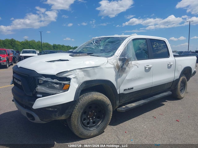 12593729 :رقم المزاد ، 1C6SRFLM3LN202717 vin ، 2020 Ram 1500 Rebel مزاد بيع