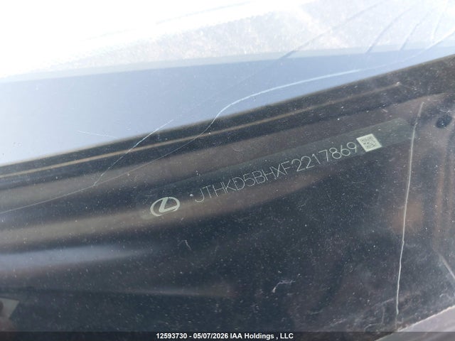 JTHKD5BHXF2217869 Lexus CT 200H