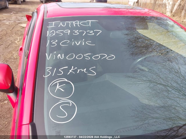 Продажа на аукционе авто 2013 Honda Civic Lx, vin: 2HGFG3B57DH005070, номер лота: 12593737