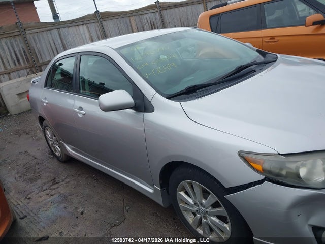 2009 Toyota Corolla მანქანა იყიდება აუქციონზე, vin: 2T1BU40E09C176419, აუქციონის ნომერი: 12593742