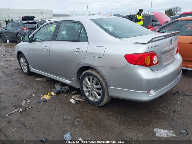 2009 Toyota Corolla მანქანა იყიდება აუქციონზე, vin: 2T1BU40E09C176419, აუქციონის ნომერი: 12593742