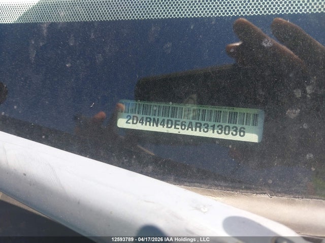 Aukcja sprzedaży 2010 Dodge Grand Caravan Se, vin: 2D4RN4DE6AR313036, numer aukcji: 12593789